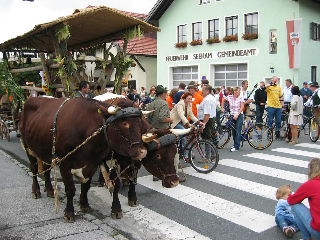 Hotel Landgasthof Altwirt Seeham Esterno foto